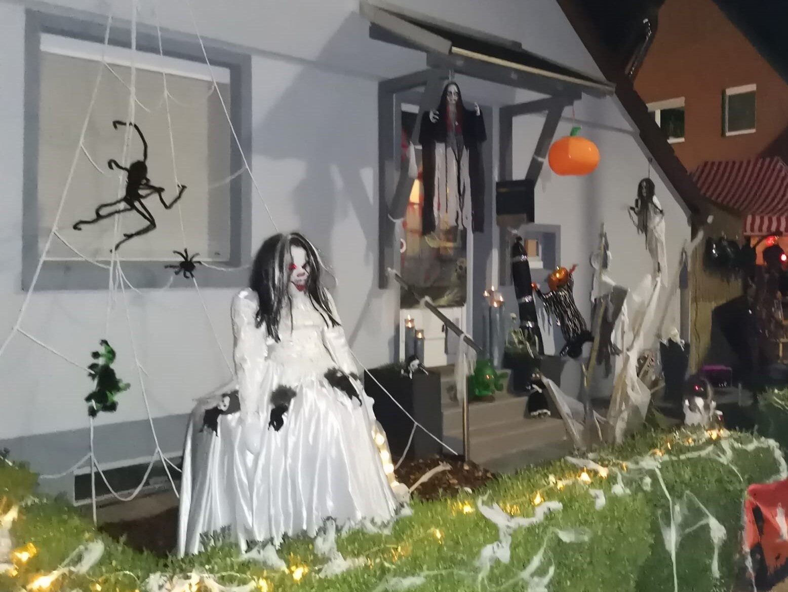 Halloween in der Nachbarschaft